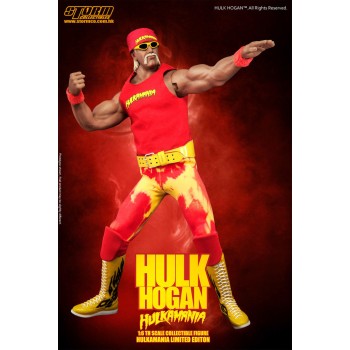 WWE Wrestling Action Figure 1/6 Hulk Hogan Hulkamania 33 cm